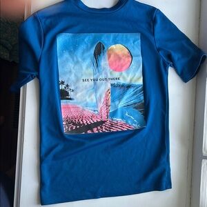 Old Navy Kids' Blue Surf Graphic Tee